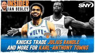 NBA Insider reacts to Knicks blockbuster deal acquiring Karl-Anthony Towns | SNY