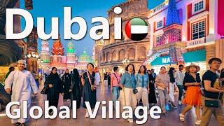 Dubai Global Village 2025 Walking Tour 4K