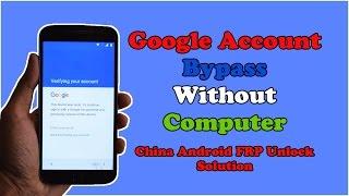 One Click | Symphoney V75 Google Account Bypass Without Computer | China Android FRP Unlock Solution