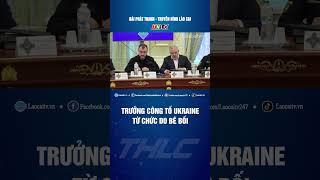 Trưởng công tố Ukraine từ chức do bê bối | THLC