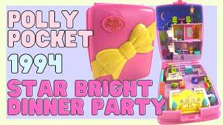 TOY TOUR: 1994 Star Bright Dinner Party | Vintage Polly Pocket Collection