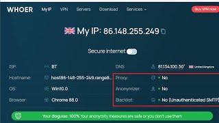 Port & Proxy Setup Whoer.net 100% Setup Guide Video .