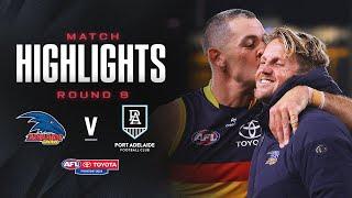 Adelaide v Port Adelaide Highlights | Round 8, 2024 | AFL