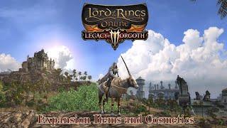 LOTRO Legacy of Morgoth Expansion Items and Cosmetics