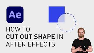 How to cut out shape in Adobe After Effects