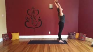 Get Centered Get Clear: 20min Yoga Flow with Melanie Caines