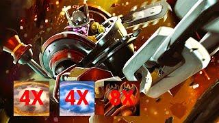 8X MULTICAST CAKRAM DOTA 2 - CUSTOM HERO CHAOS (CHC)