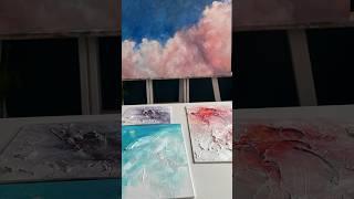 ️‍Процесс разработки серии рельефных картин #цвета #креатив #дизайн #АннаГуречкина #рельеф
