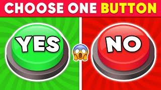 Choose One Button! YES or NO Challenge 🟢 Quiz Dino