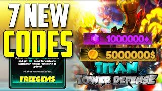 *NEW* ALL WORKING CODES FOR TITAN TOWER DEFENSE IN 2024! ROBLOX TITAN TOWER DEFENSE CODES