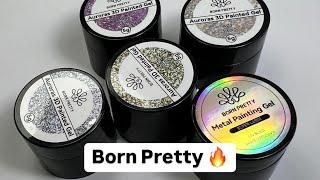 Дещо ну дуже ЦІКАВЕ від Born Pretty. Holo metal gel. Auroras 3D