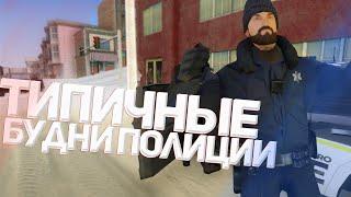 ТИПИЧНЫЕ ПОЛИЦЕЙСКИЕ БУДНИ на TRINITY RP в GTA SAMP 