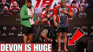 DEVON LARRATT MAKES KURDECHA "NERVOUS"