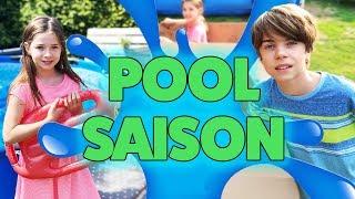 UNSER NEUER POOL IST DA! Vlog | Lulu und Leon - Family and Fun