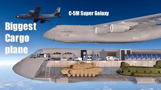 Inside the C-5 Super Galaxy: The Ultimate & Biggest Military Transport Aircraft, @Learnfromthebase