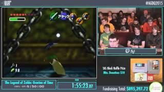 AGDQ 2015 - The Legend of Zelda: Ocarina of Time 100% Speedrun in 4:45:08 by ZFG