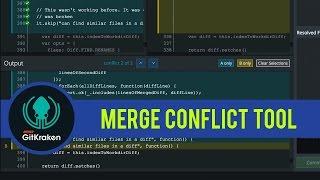 GitKraken Tutorial: Merge Conflict Tool