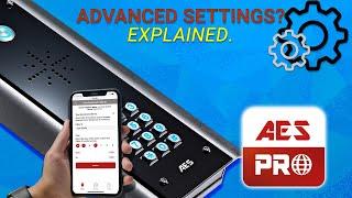 EVERY Advanced Setting EXPLAINED! FULL CONTROL with Every Feature on the AES PRO App | AES Global
