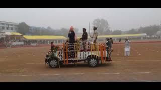 Katni Collector Avi Prasad on Republic Day 2023. Jai Bageshwar Dham Sarkar ki