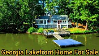 Georgia Lakefront Homes For Sale | $400k | Georgia Waterfront Property For Sale | 3bd | 2ba