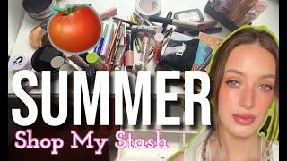 Summer Shop My Stash // Tomato Girl Makeup Look