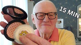 ASMR Grandpa Doing Your Makeup for SLEEP + Words of Encouragement (TAPPING &  LAYERED SOUNDS)