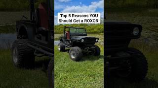 Top 5 Reasons You Should Get a ROXOR! #roxor #jeep #4x4 #offroading #truck #diesel #turbo #manual