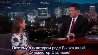 Мэйси Уильямс/Арья Старк о том, как смотрела ИП с бабушкой, и стала левшой.
