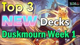 Top 3 New Decks in Duskmourn Standard Mtg