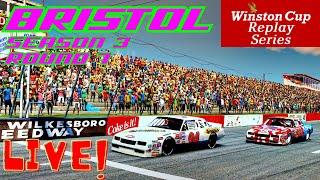 Winston Cup Replay - Bristol - Season 3 Round 7 - iRacing