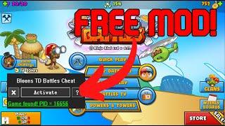 Bloons TD Battles PC MOD MENU [6.18.]