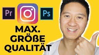 Instagram Bilder und Videos hochladen - RICHTIGE Format - Auflösung - Größe - Länge