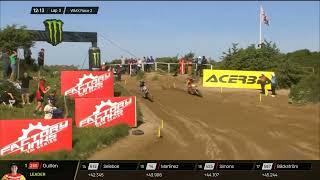 Van Drunen overtakes Guillen for the Win WMX Race 2 | MXGP of Sardegna 2024