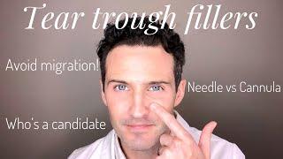 Tear troughs filler: Are you a candidate? Avoiding migration & bruising