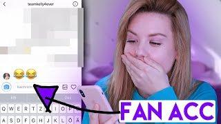 Ich schreibe UNDERCOVER mit Fan Accounts! (Fake Insta Account)