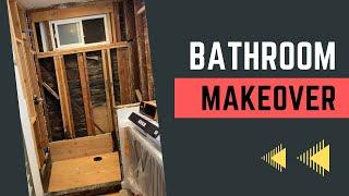 Shower Remodel: Fixing Water Damage & Transforming this Bathroom!