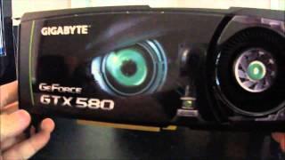 Gigabyte GTX580 Unboxing