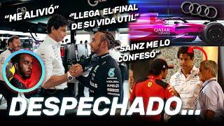 ¡¡DESPECHADO!! TOTO WOLFF REVELA el CULEBRON HAMILTON FERRARI... - ¡QATAR COMPRARÁ parte de AUDI!