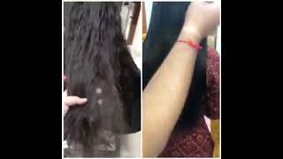 Hair smoothing done.                                beautician simmy