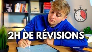 2 heures de révisions productives pour réussir tes examens (Study With Me) - avec musique