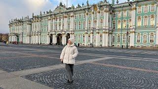 ПРИЛЕТЕЛИ В ПИТЕР/ ЭРМИТАЖ, ИСААКИЕВСКИЙ СОБОР/НАШ НОМЕР В ОТЕЛЕ