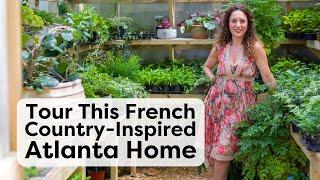 Tour This Florist's French-Inspired Homestead in Central Atlanta | Handmade Home