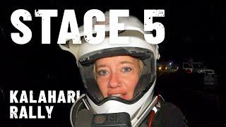 PROBLEMS on the longest stage.. Itchy Boots rides Kalahari Rally - Stage 5