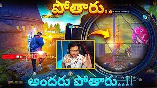 Munna Bhai OP Mp40 + AWM  Headshot Gameplay  - Free Fire Telugu - MBG ARMY