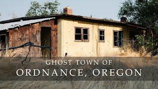 Short Walk Through The Ghost Town Of Ordnance Oregon