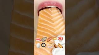 ASMR EMOJI FOOD  이모지 먹방 (sped up)