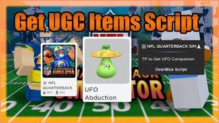 [Roblox Event]  NFL QUARTERBACK SIMULATOR Script • Get Free UGC ItemsWorking