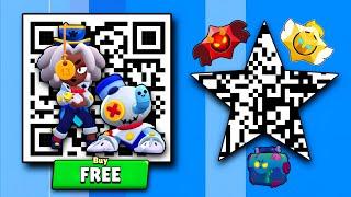  ULTIMATE FREE BRAWLSTARS QR CODE GIFTS  GET NEW FREE STUFF !