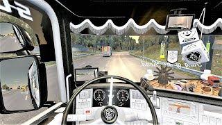 ETS2 (v1.35) - Scania RJL Tuning V8 Open Pipe Sound + Skin + Interior [Aero Curtainsider Trailer]