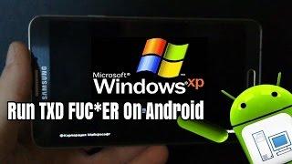 how to run Txd Fucker pc on android